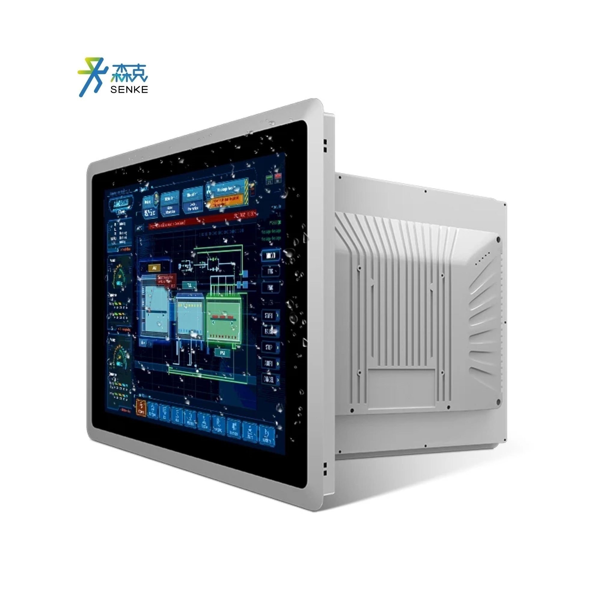 Full Aluminum Fanless Industrial Panel PC  