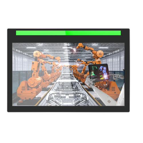 FHD Full HD 15.6 Inch YPC‑AD Industrial All‑in‑One PC, Visual Andon Abnormal Alert Workstation Terminal