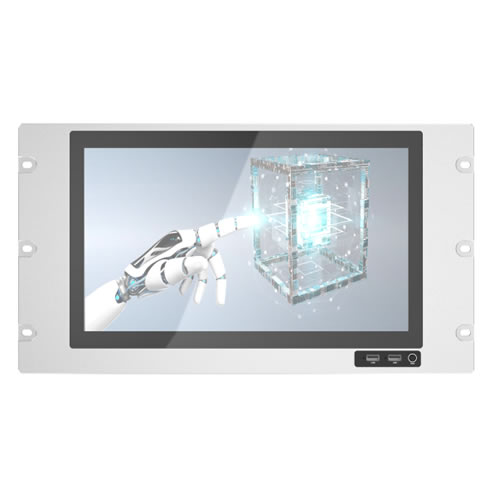 15-inch Rackmount Industrial Panel PC | Fully Enclosed Dustproof Cabinet All-in-One Computer
