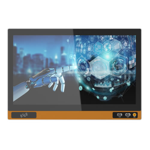 15 Inch YPC‑QD Industrial Panel PC, 4:3 1024&times;768 Screen, Front‑side USB & COM Port Embedded HMI All‑in‑One Computer